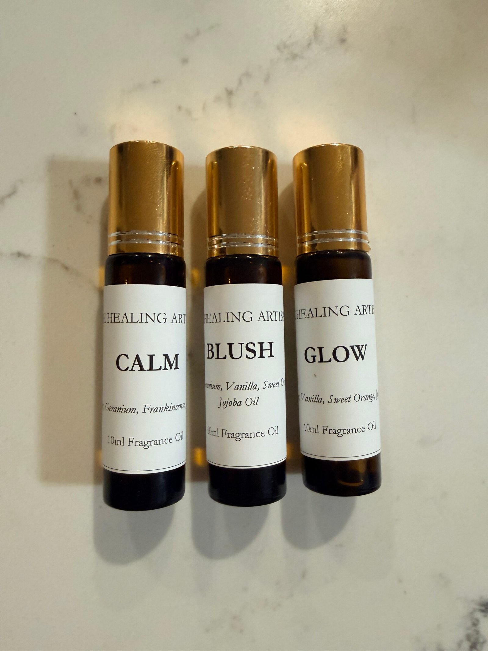 CALM, BLUSH, GLOW Fragrance Oil Set of 3 (Save $12)